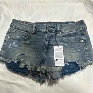 American Eagle Shortie low rise shorts